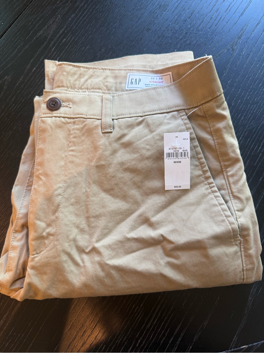 GAP Men’s Straight Chino Pants - Khaki size 32x32